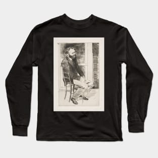 Manet Seated, Turned to the Right Long Sleeve T-Shirt